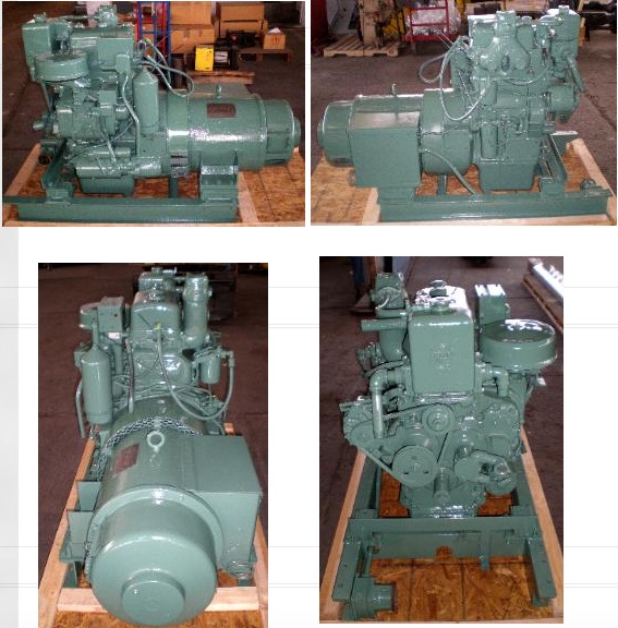 image of marine 2-71 diesel generators